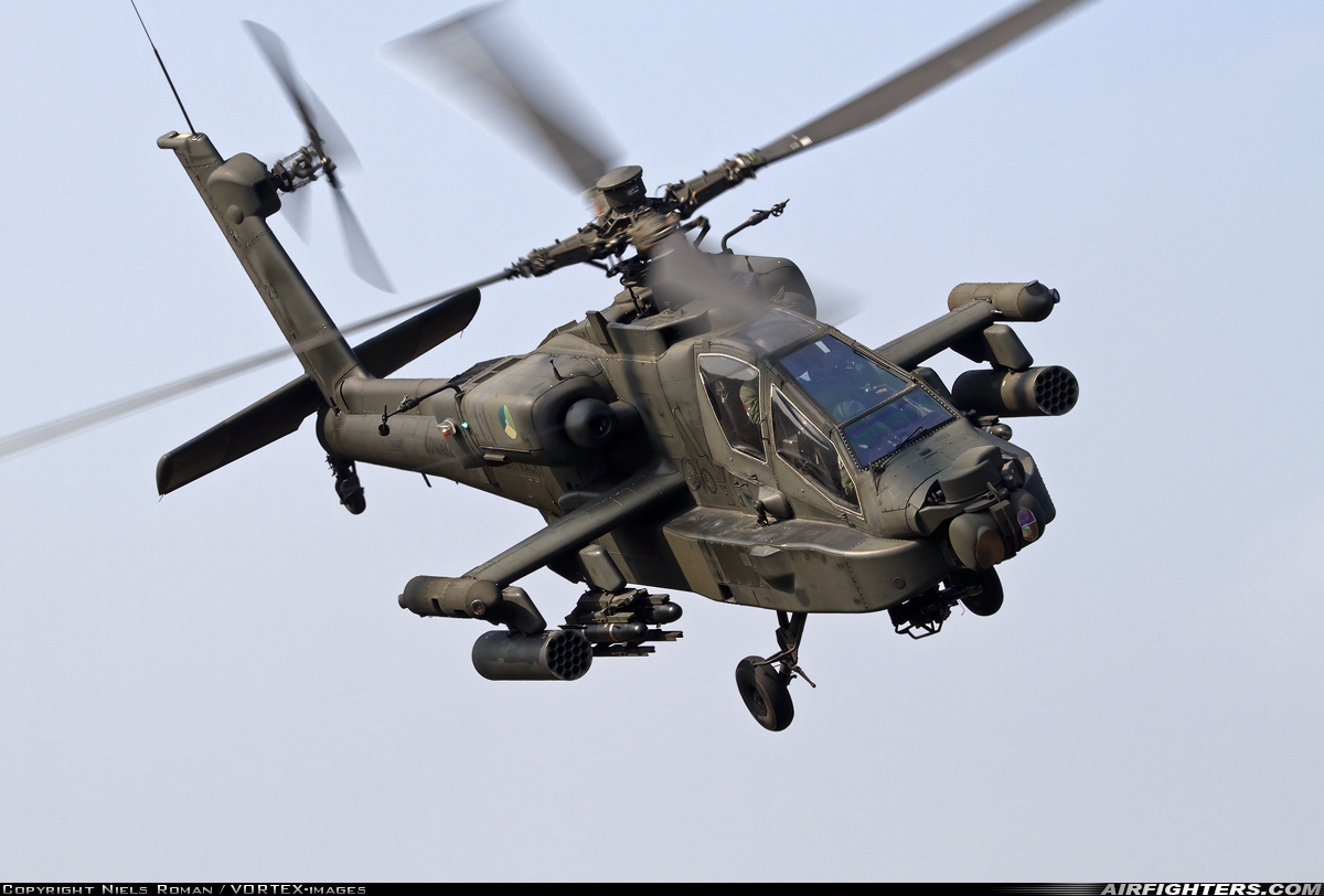 Netherlands - Air Force Boeing AH-64DN Apache Longbow Q-29 at Off-Airport - Oirschotse Heide (GLV5), Netherlands