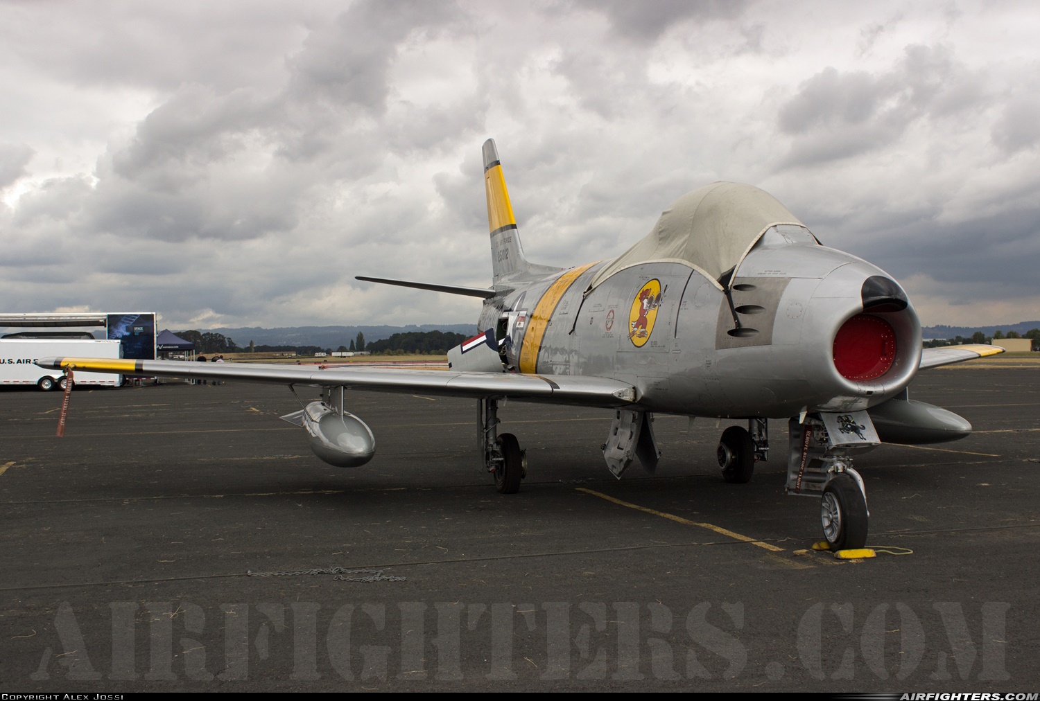 Private - Planes of Fame Air Museum North American F-86F Sabre NX186AM at Portland - Portland-Hillsboro (HIO), USA