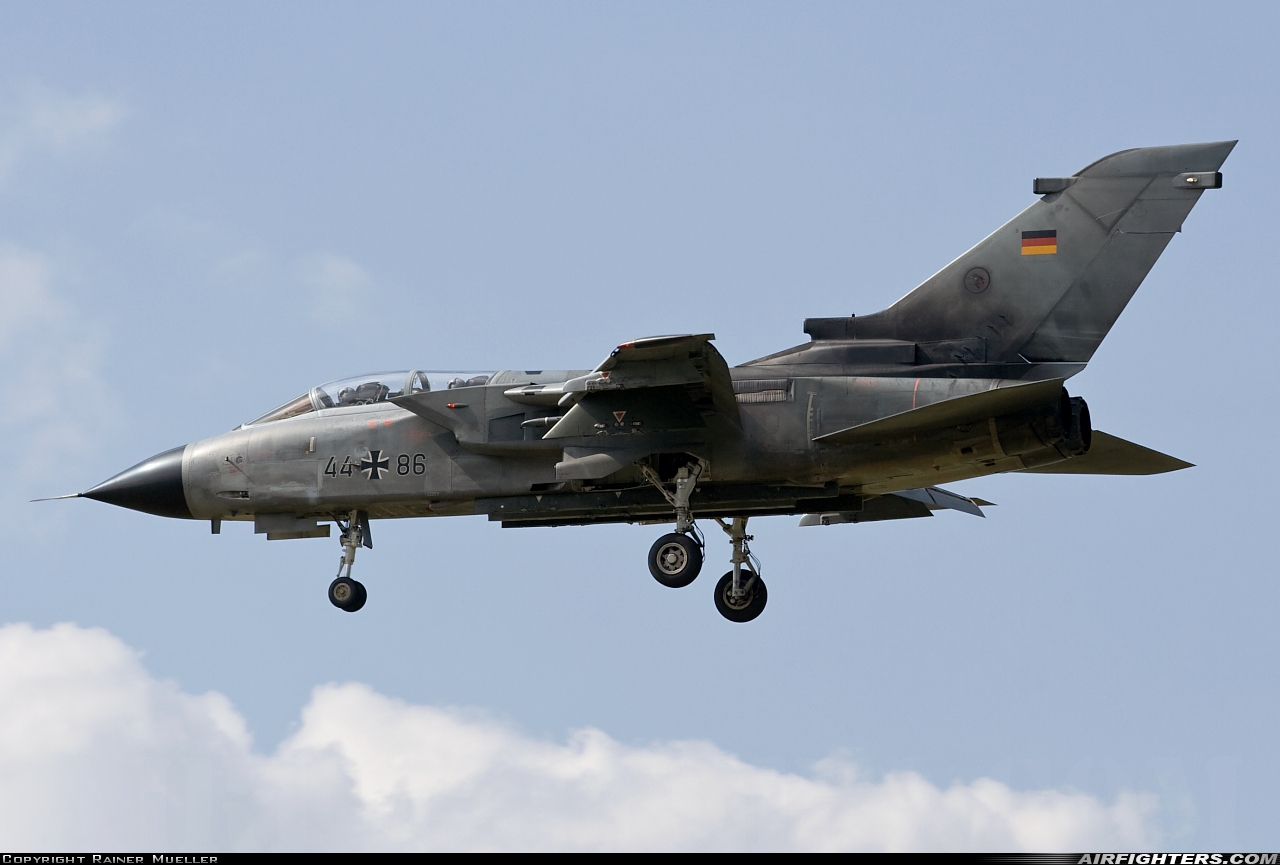 Germany - Air Force Panavia Tornado IDS 44+86 at Schleswig (- Jagel) (WBG / ETNS), Germany