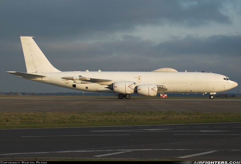 USA - Navy Boeing E-6A Mercury (707-300) 164407 at Mildenhall (MHZ / GXH / EGUN), UK
