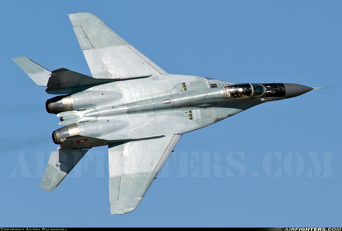 Bulgaria - Air Force Mikoyan-Gurevich MiG-29 (9.12) 23 at Sofia (- Vrazhdebna) (SOF / LBSF), Bulgaria
