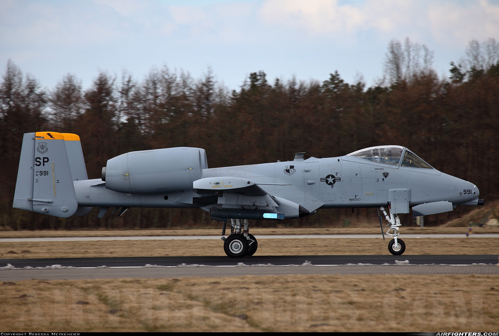 USA - Air Force Fairchild A-10C Thunderbolt II 81-0991 at Wittmundhafen (Wittmund) (ETNT), Germany