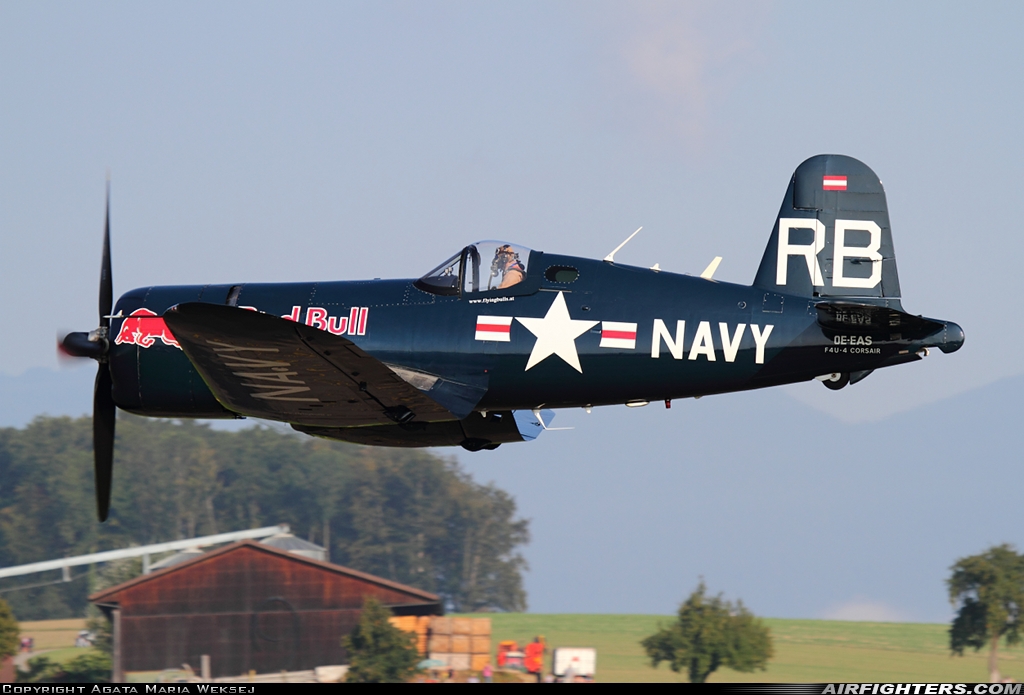 Private - Red Bull Vought F4U-4 Corsair OE-EAS at Payerne (LSMP), Switzerland