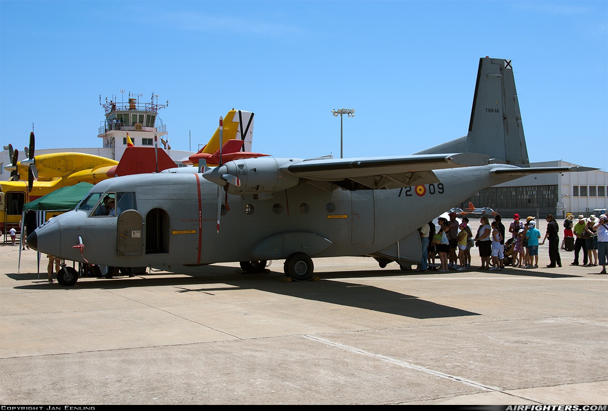 Spain - Air Force CASA C-212-100 Aviocar T.12B-66 at Murcia - San Javier (MJV / LELC), Spain