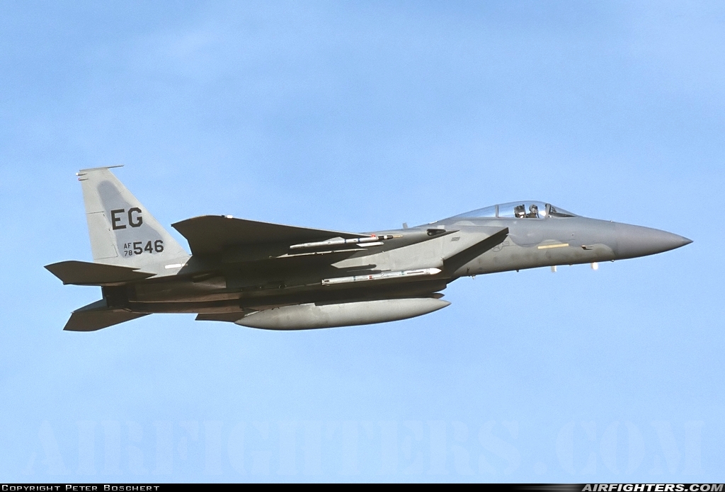 USA - Air Force McDonnell Douglas F-15C Eagle 78-0546 at Las Vegas - Nellis AFB (LSV / KLSV), USA
