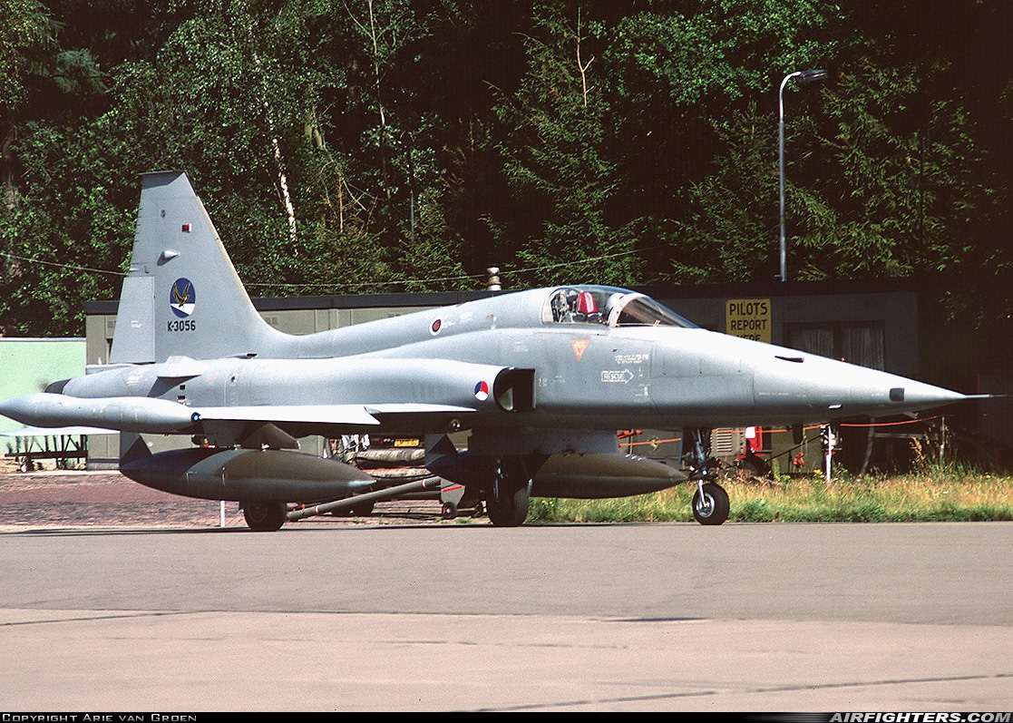 Netherlands - Air Force Canadair NF-5A (CL-226) K-3056 at Enschede - Twenthe (ENS / EHTW), Netherlands