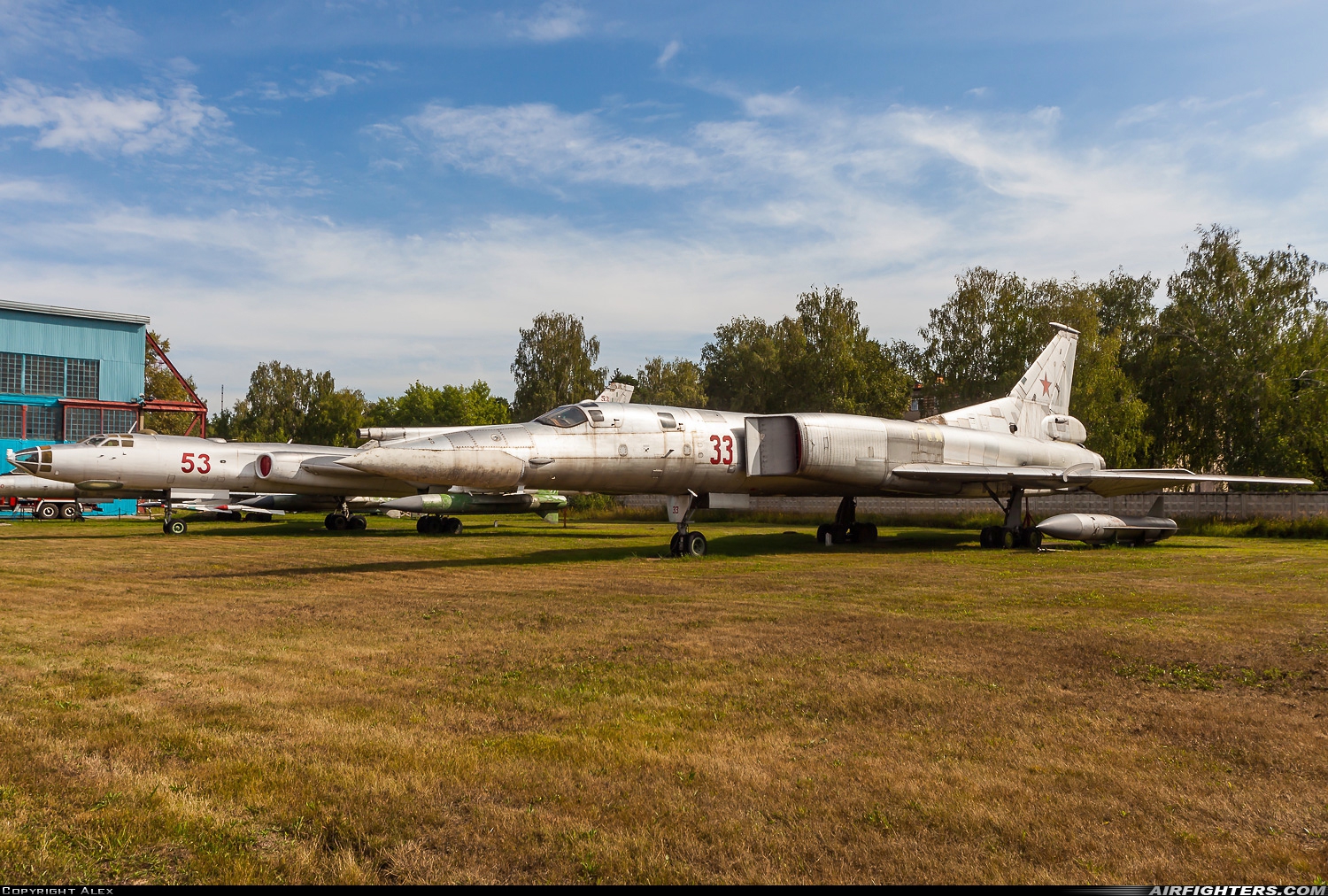 Russia - Air Force Tupolev Tu-22M-0 Backfire-A 33 RED at Monino, Russia