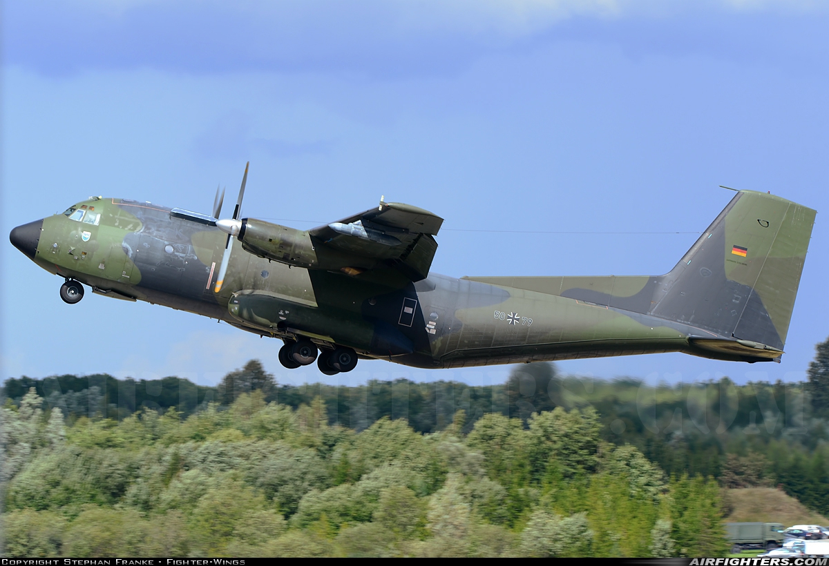 Germany - Air Force Transport Allianz C-160D 50+79 at Rostock - Laage (RLG / ETNL), Germany