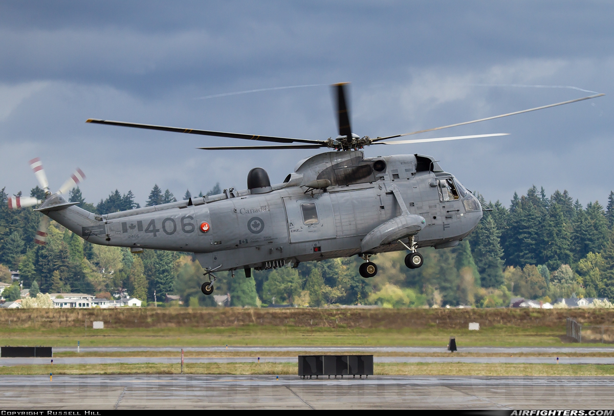 Canada - Air Force Sikorsky CH-124A Sea King (S-61A) 12406 at Portland - Int. (PDX / KPDX), USA