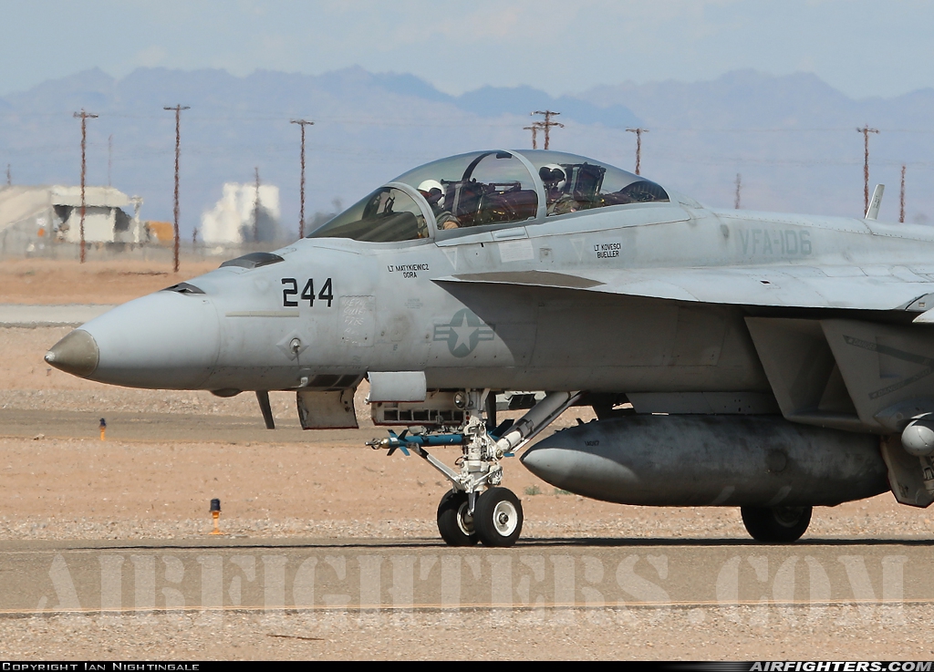 USA - Navy Boeing F/A-18F Super Hornet 165890 at El Centro - NAF (NJK / KNJK), USA