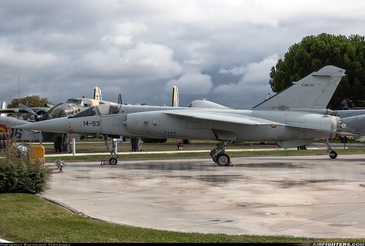 Spain - Air Force Dassault Mirage F1EDA C.14C-77 at Madrid - Cuatro Vientos (LECU / LEVS), Spain