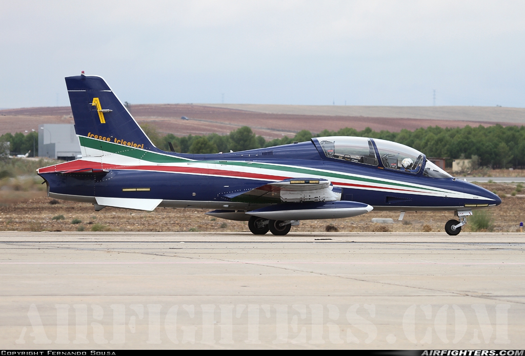 Italy - Air Force Aermacchi MB-339PAN MM54551 at Madrid - Torrejon (TOJ / LETO), Spain