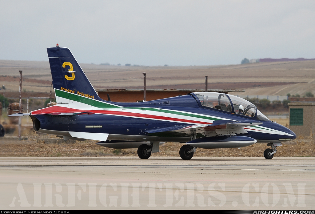 Italy - Air Force Aermacchi MB-339PAN MM55059 at Madrid - Torrejon (TOJ / LETO), Spain