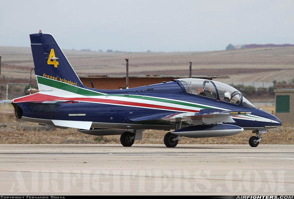 Italy - Air Force Aermacchi MB-339PAN MM54505 at Madrid - Torrejon (TOJ / LETO), Spain