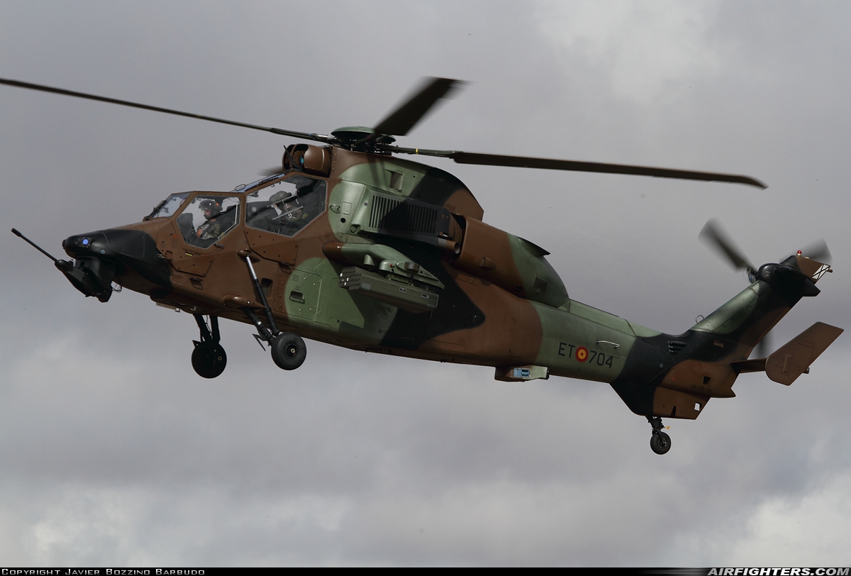 Spain - Army Eurocopter EC-665 Tiger HAP HA.28-04 at Madrid - Torrejon (TOJ / LETO), Spain