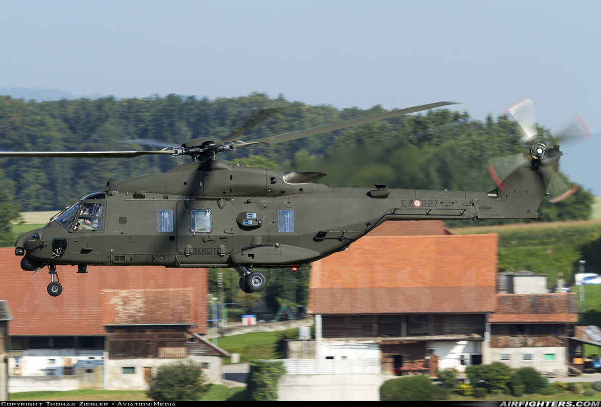 Italy - Army NHI UH-90A (NH-90TTH) MM81544 at Payerne (LSMP), Switzerland