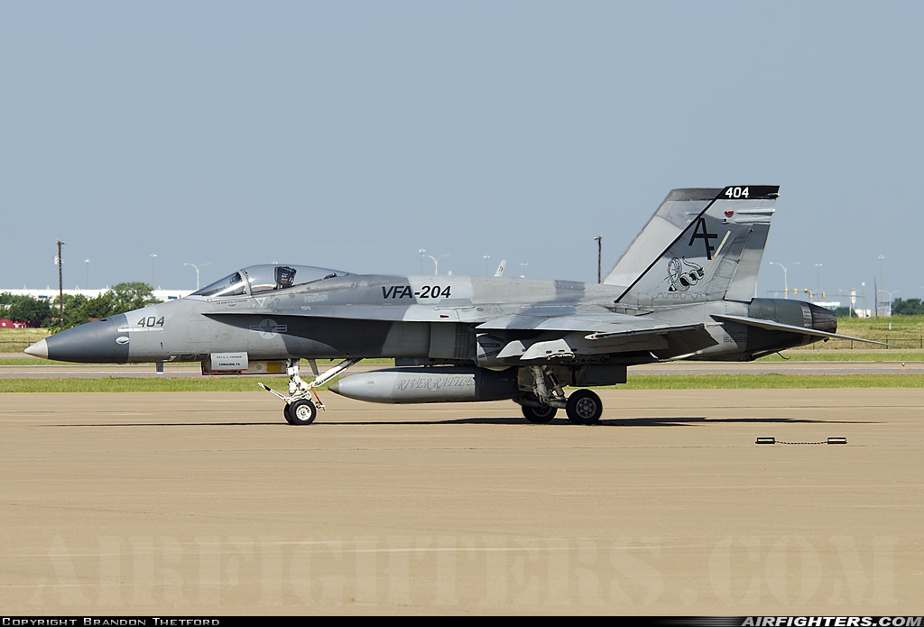 USA - Navy McDonnell Douglas F/A-18A+ Hornet 162869 at Fort Worth - Alliance (AFW / KAFW), USA