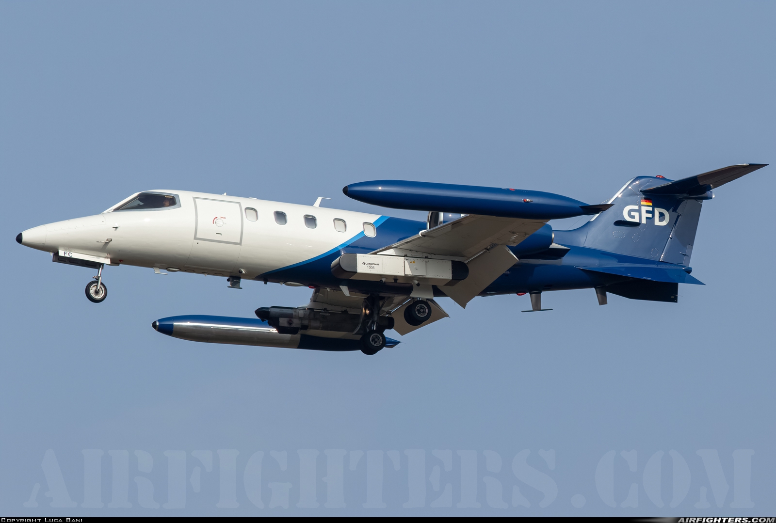 Company Owned - GFD Learjet 35A D-CGFC at Ghedi (- Tenente Luigi Olivari) (LIPL), Italy
