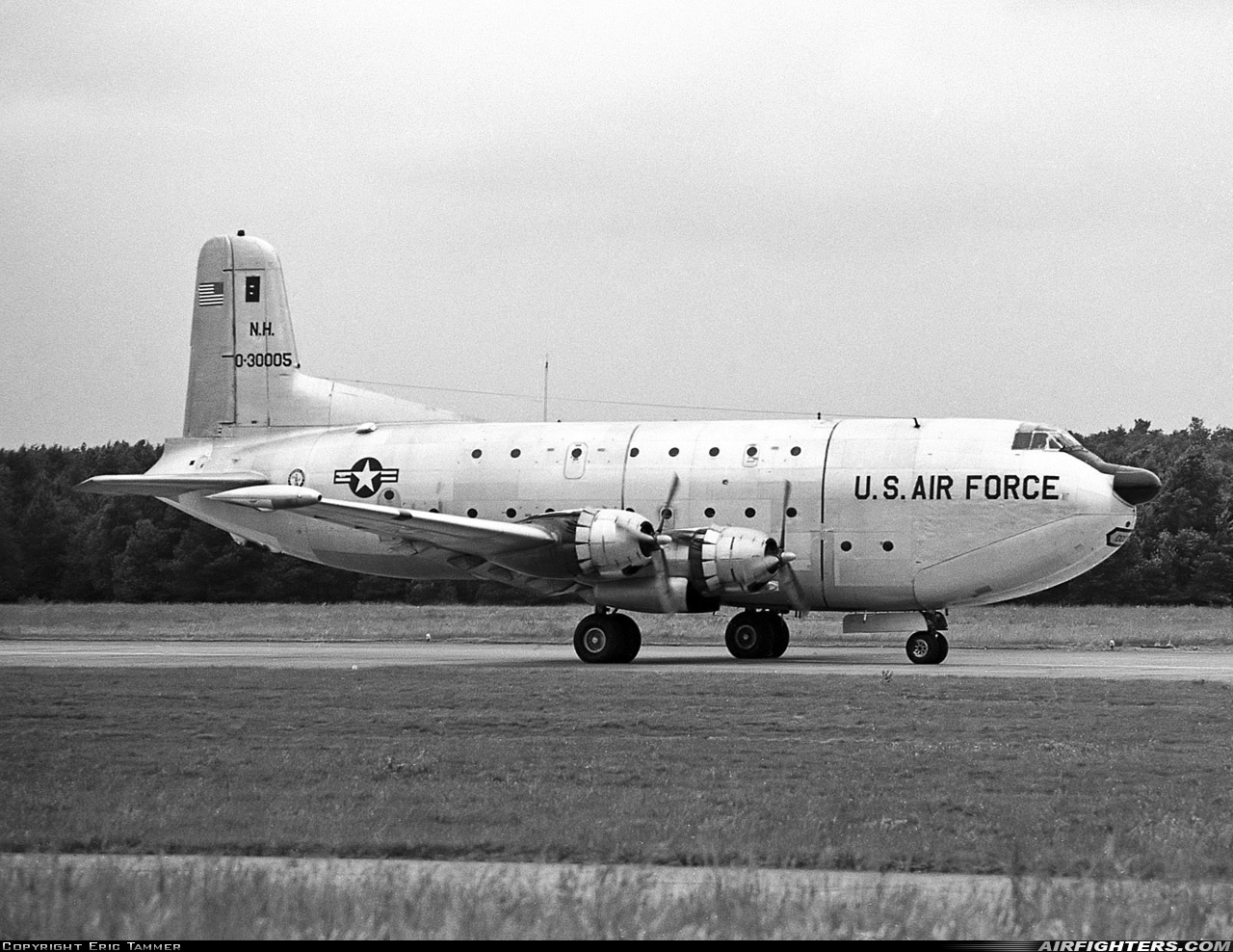 USA - Air Force Douglas C-124C Globemaster II 53-0005 at Utrecht - Soesterberg (UTC / EHSB), Netherlands