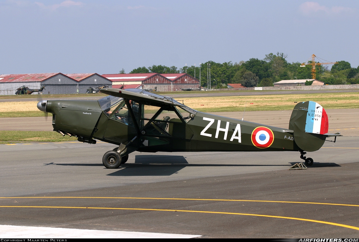 Private Nord NC.856A Norvigie F-AZHA at Dax - Seyresse (XDA / LFBY), France