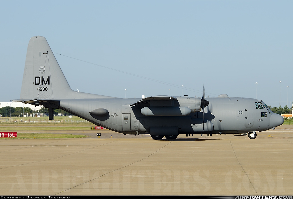 USA - Air Force Lockheed EC-130H Hercules (L-382) 73-1590 at Fort Worth - Alliance (AFW / KAFW), USA