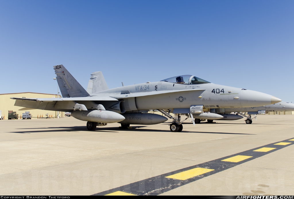 USA - Navy McDonnell Douglas F/A-18C Hornet 165216 at Fort Smith - Regional (Municipal) (FSM / KFSM), USA