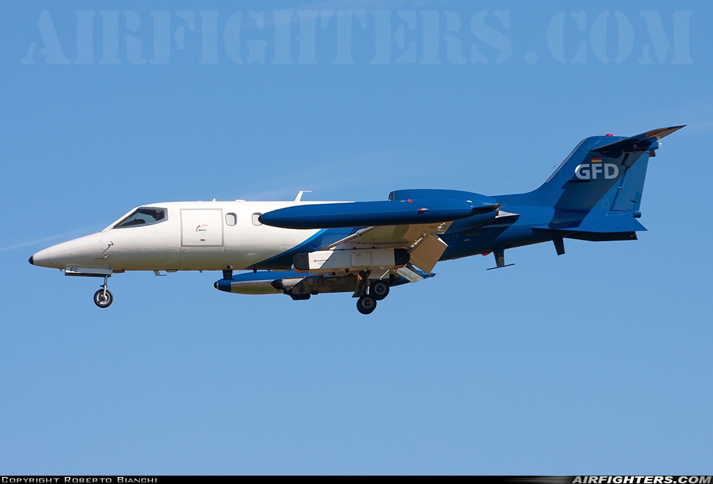 Company Owned - GFD Learjet 35A D-CGFC at Ghedi (- Tenente Luigi Olivari) (LIPL), Italy