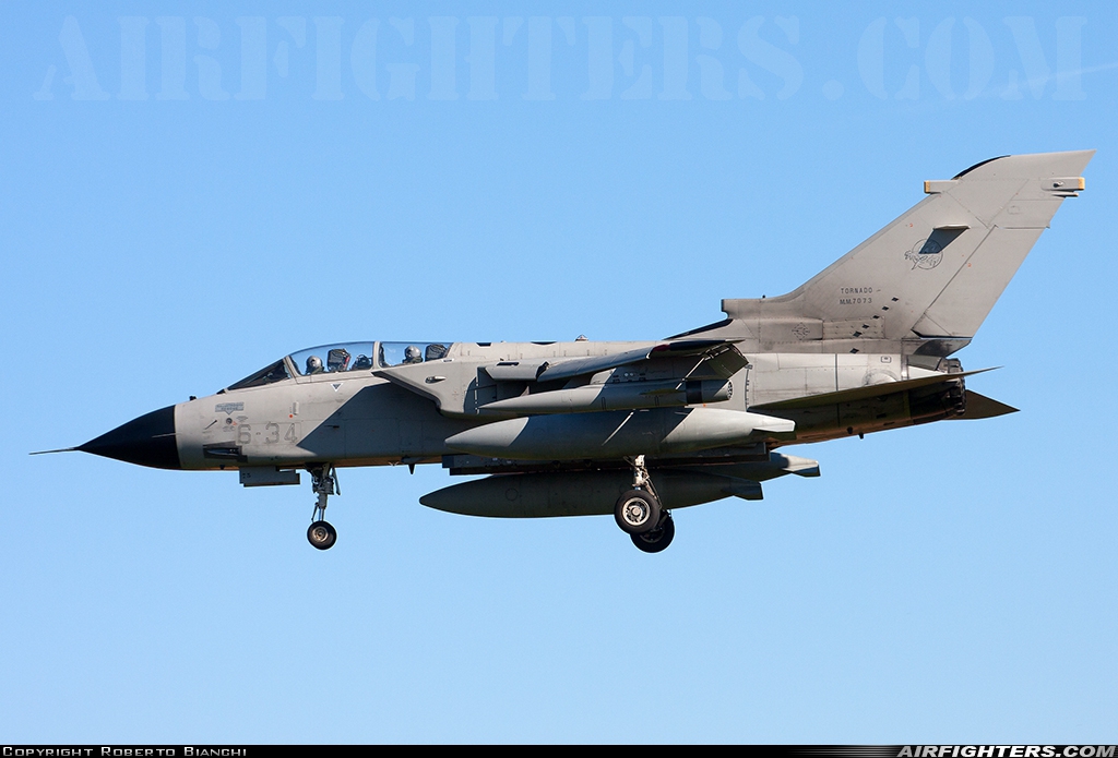 Italy - Air Force Panavia Tornado IDS MM7073 at Ghedi (- Tenente Luigi Olivari) (LIPL), Italy