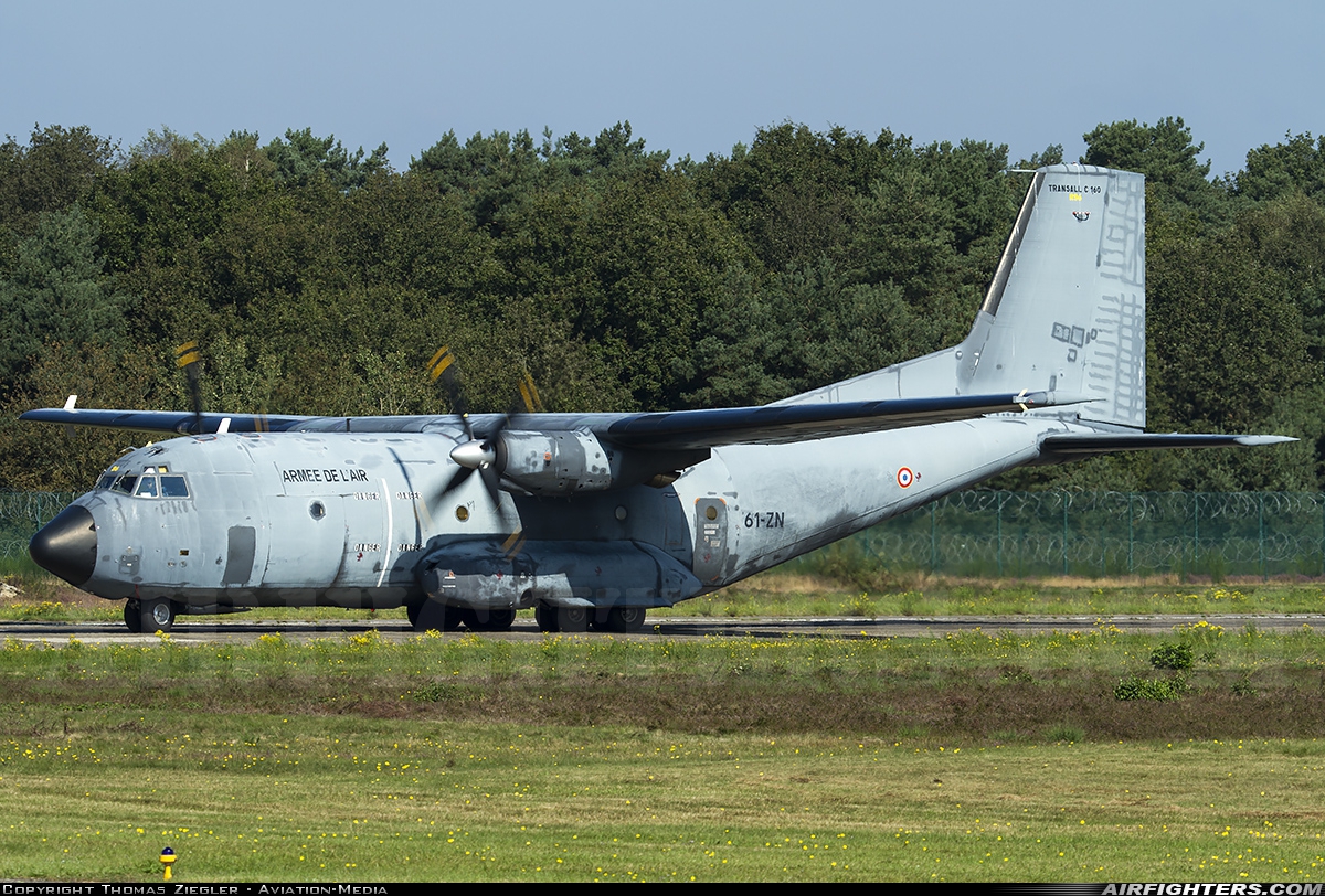 France - Air Force Transport Allianz C-160R R96 at Kleine Brogel (EBBL), Belgium