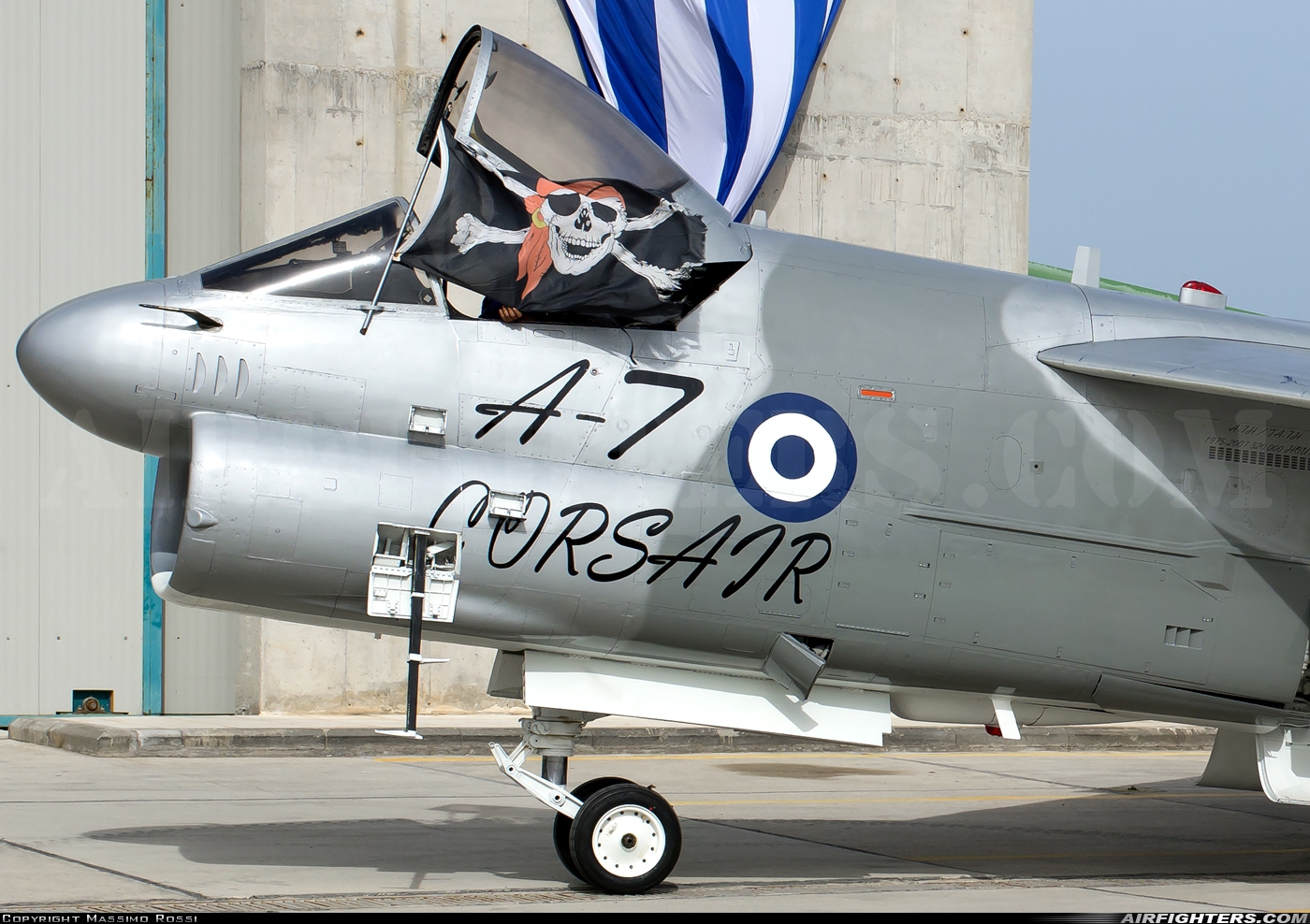 Greece - Air Force LTV Aerospace A-7E Corsair II 159648 at Araxos (GPA / LGRX), Greece