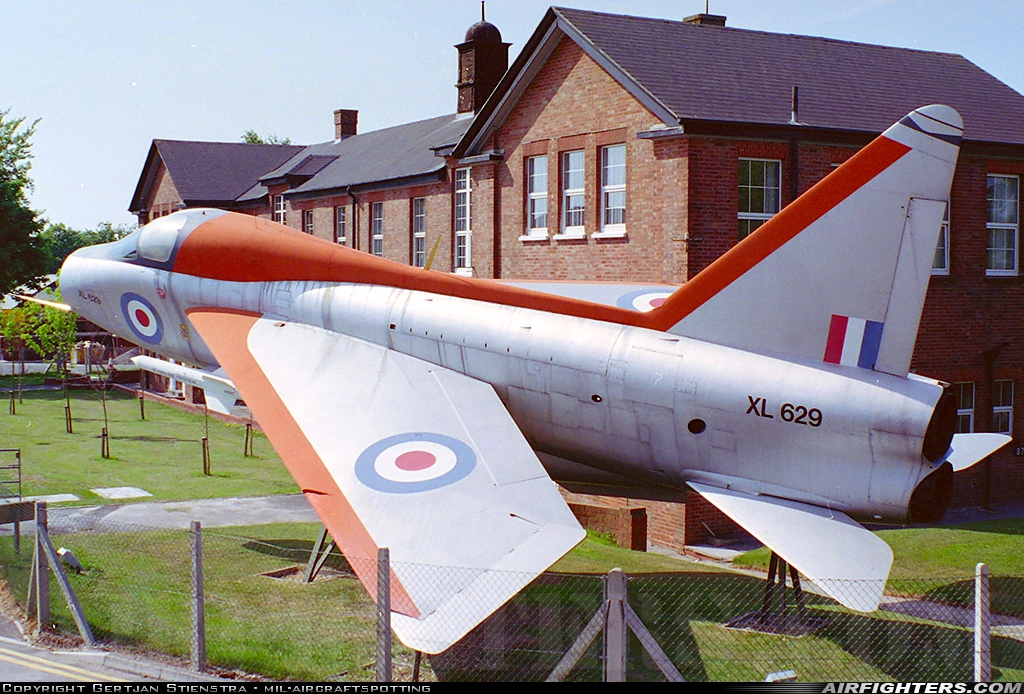 UK - Air Force English Electric Lightning T4 XL629 at Boscombe Down (EGDM), UK