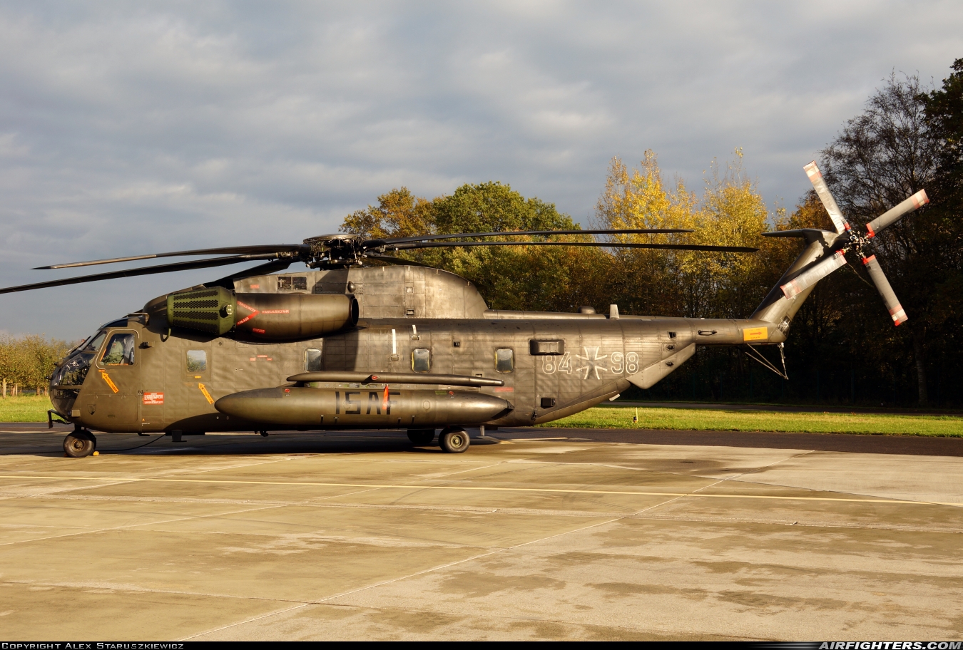 Germany - Air Force Sikorsky CH-53GS (S-65) 84+98 at Laupheim (ETHL), Germany