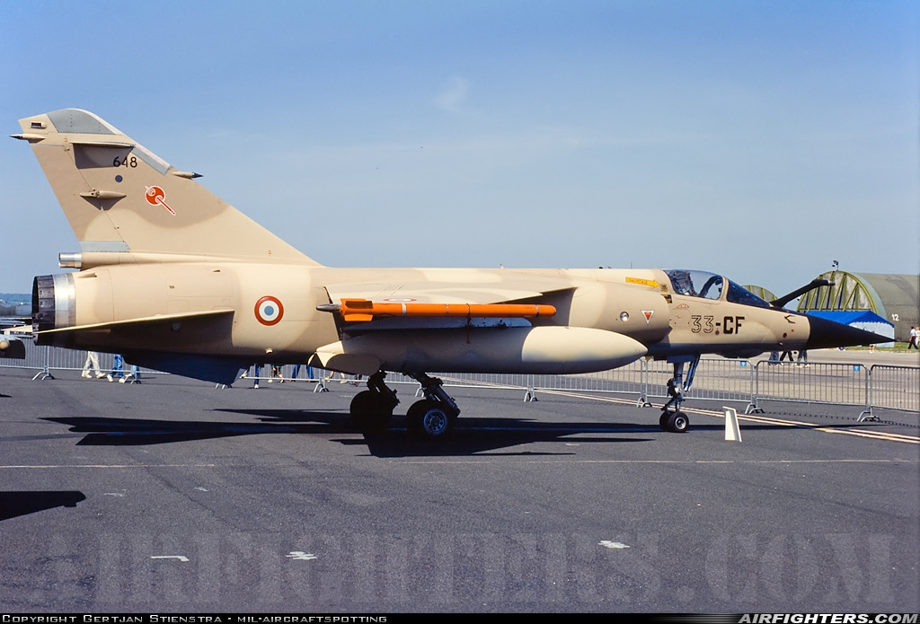 France - Air Force Dassault Mirage F1CR 648 at Reims - Champagne (RHE / LFSR), France