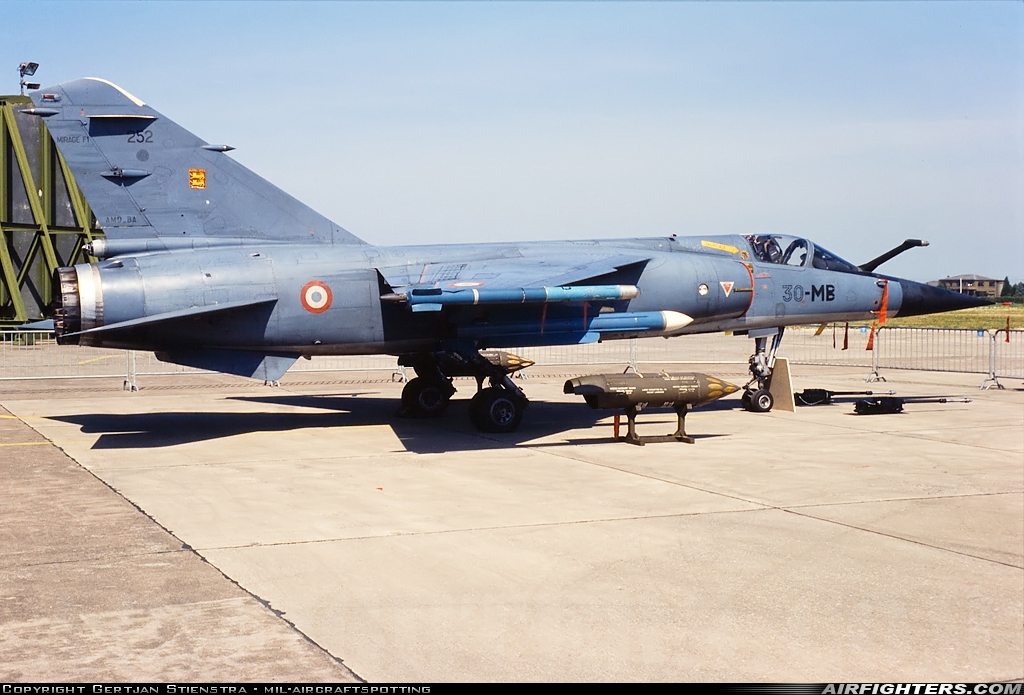 France - Air Force Dassault Mirage F1CT 252 at Reims - Champagne (RHE / LFSR), France