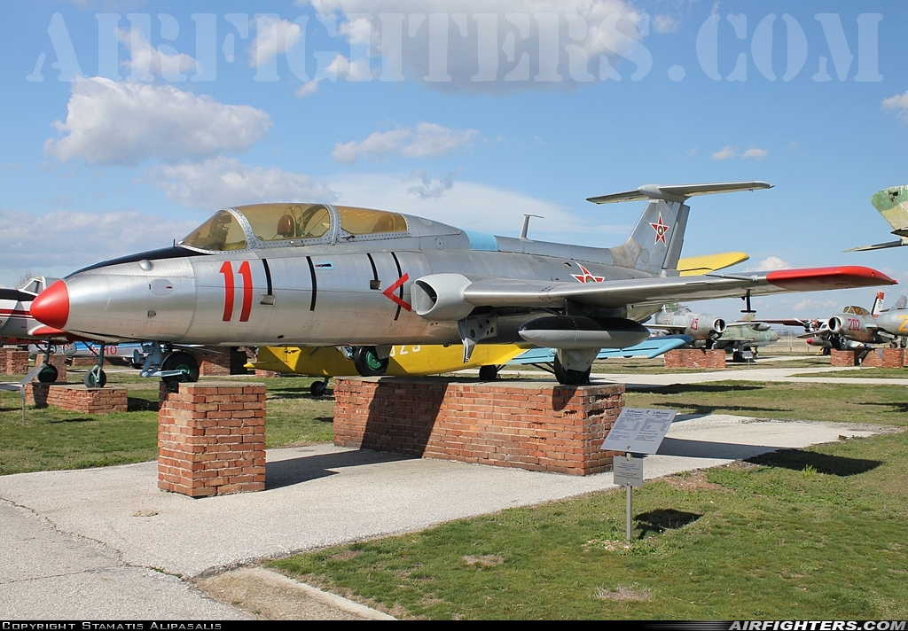 Bulgaria - Air Force Aero L-29 Delfin 11 at Plovdiv (- Krumovo) (PDV / LBPD), Bulgaria