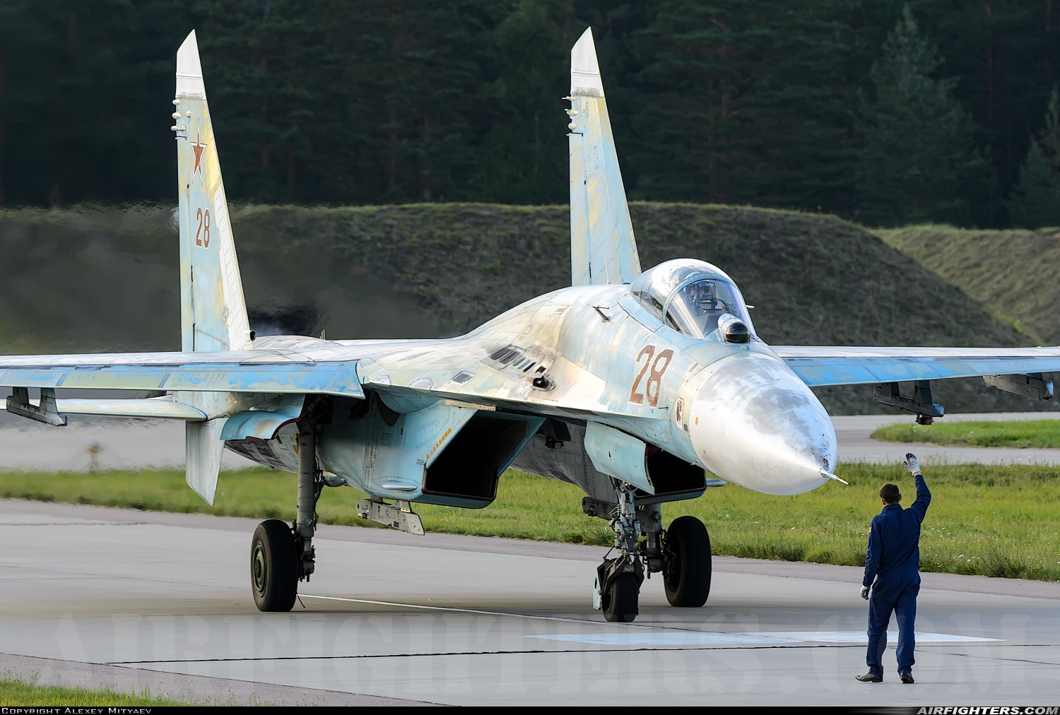 Russia - Air Force Sukhoi Su-27P  at Withheld, Russia