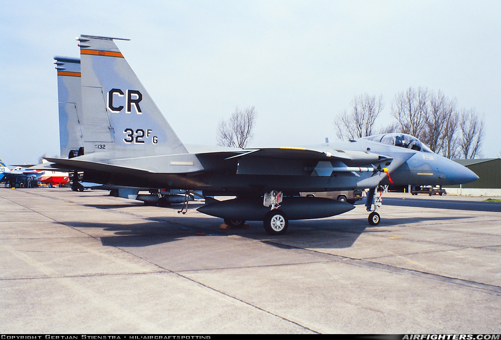 USA - Air Force McDonnell Douglas F-15A Eagle 77-0132 at Leeuwarden (LWR / EHLW), Netherlands