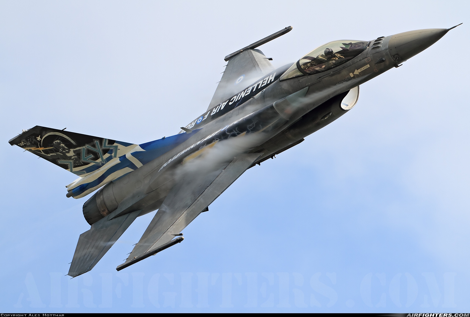 Greece - Air Force General Dynamics F-16C Fighting Falcon 505 at Ostrava - Mosnov (OSR / LKMT), Czech Republic