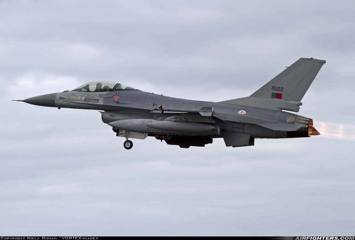 Portugal - Air Force General Dynamics F-16AM Fighting Falcon 15122 at Schleswig (- Jagel) (WBG / ETNS), Germany