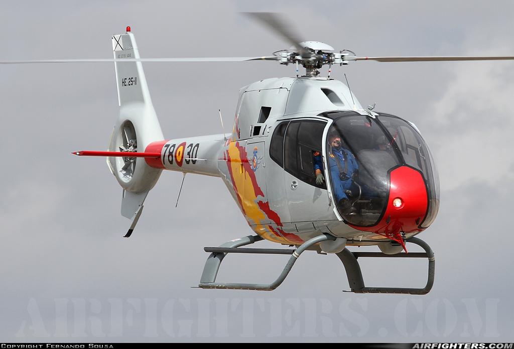 Spain - Air Force Eurocopter EC-120B Colibri HE.25-11 at Madrid - Torrejon (TOJ / LETO), Spain