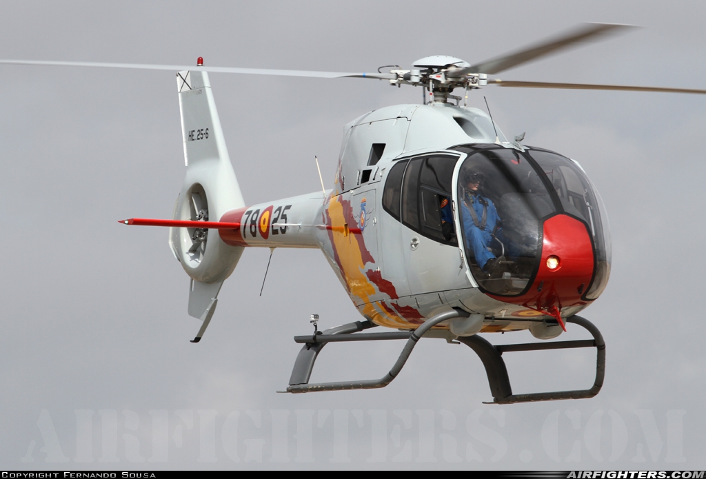 Spain - Air Force Eurocopter EC-120B Colibri HE.25-6 at Madrid - Torrejon (TOJ / LETO), Spain