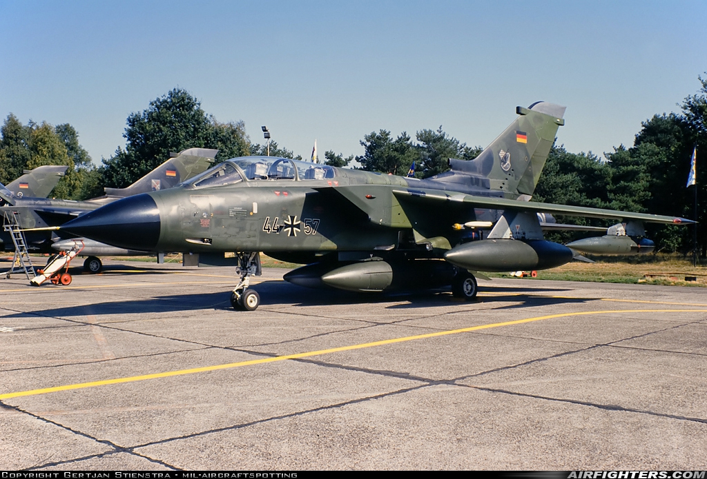 Germany - Air Force Panavia Tornado IDS 44+57 at Kleine Brogel (EBBL), Belgium