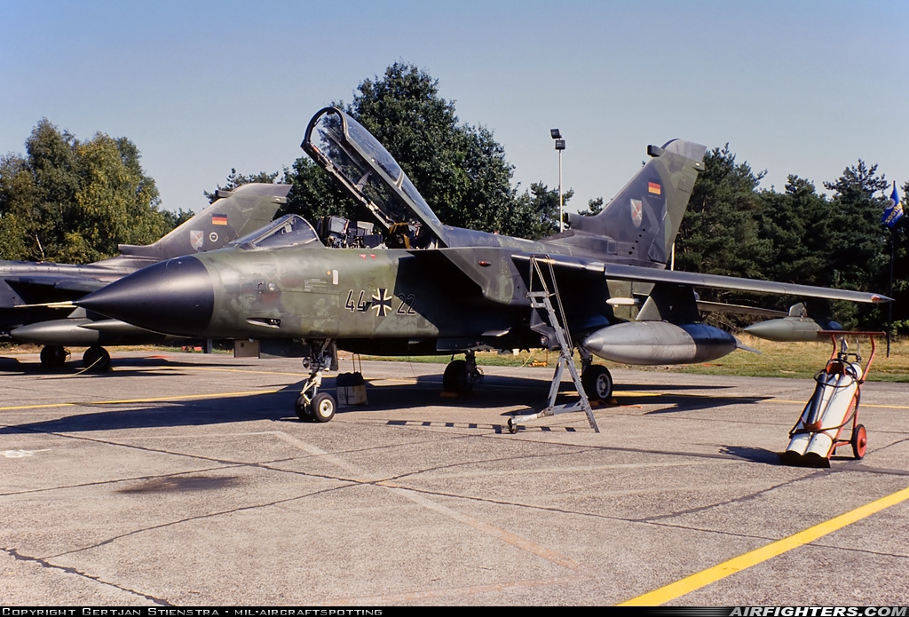 Germany - Air Force Panavia Tornado IDS 44+22 at Kleine Brogel (EBBL), Belgium