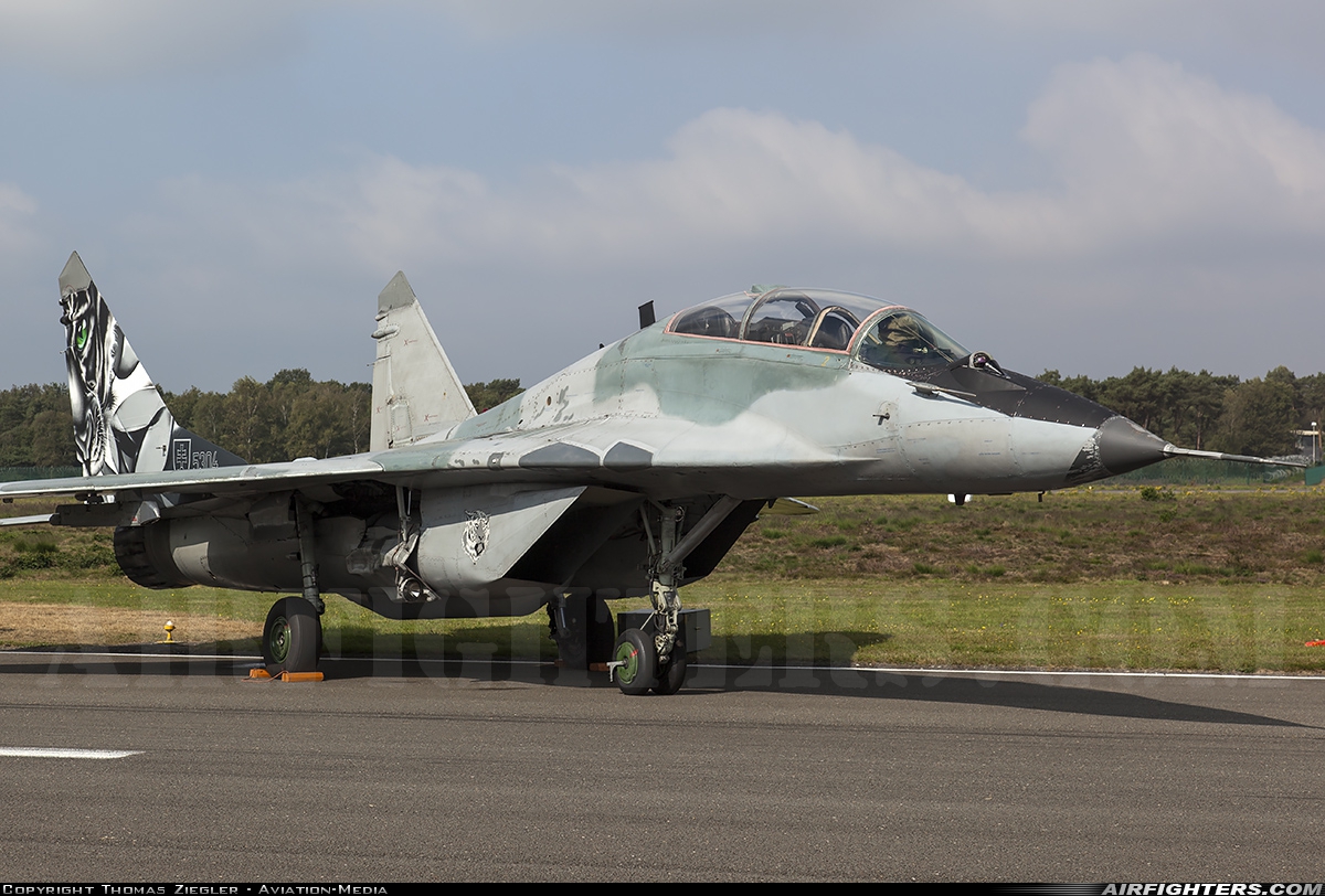 Slovakia - Air Force Mikoyan-Gurevich MiG-29UBS (9.51) 5304 at Kleine Brogel (EBBL), Belgium