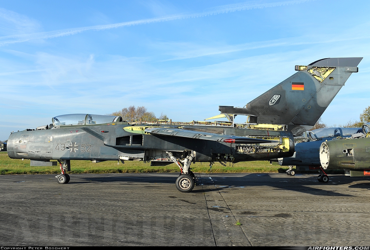 Germany - Air Force Panavia Tornado IDS 43+52 at Jever (ETNJ), Germany