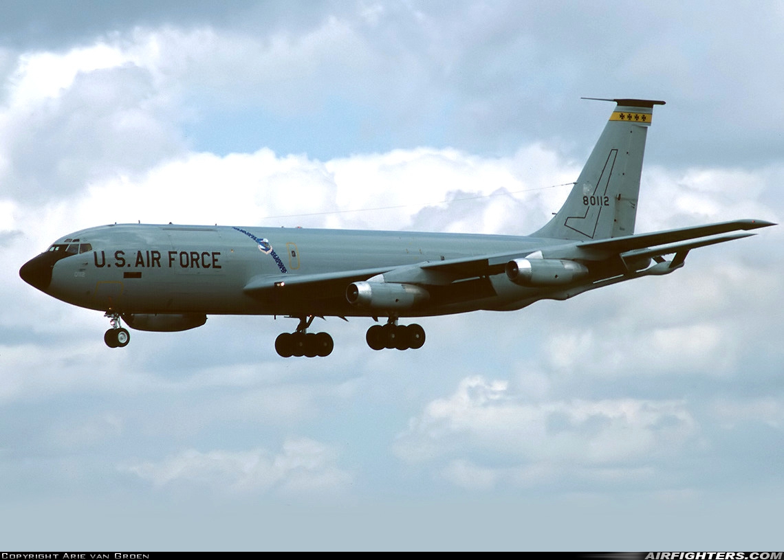 USA - Air Force Boeing KC-135A Stratotanker (717-100) 58-0112 at Mildenhall (MHZ / GXH / EGUN), UK