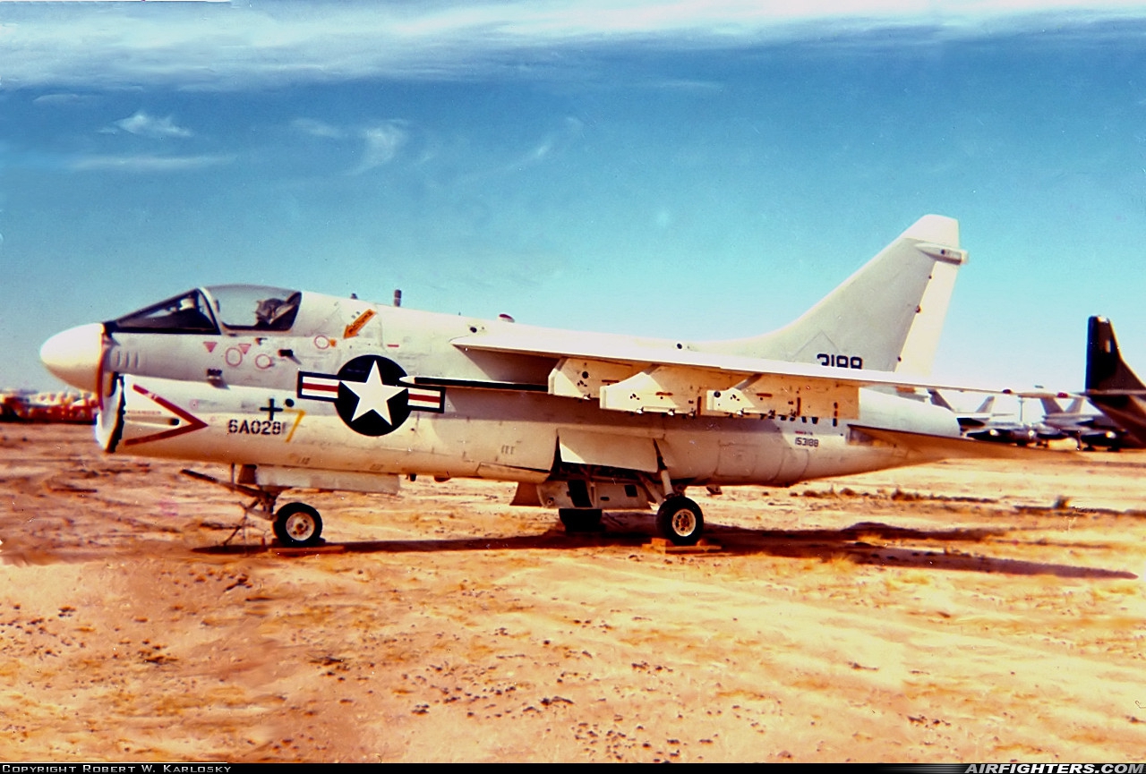 USA - Navy LTV Aerospace A-7A Corsair II 153188 at Tucson - Davis-Monthan AFB (DMA / KDMA), USA