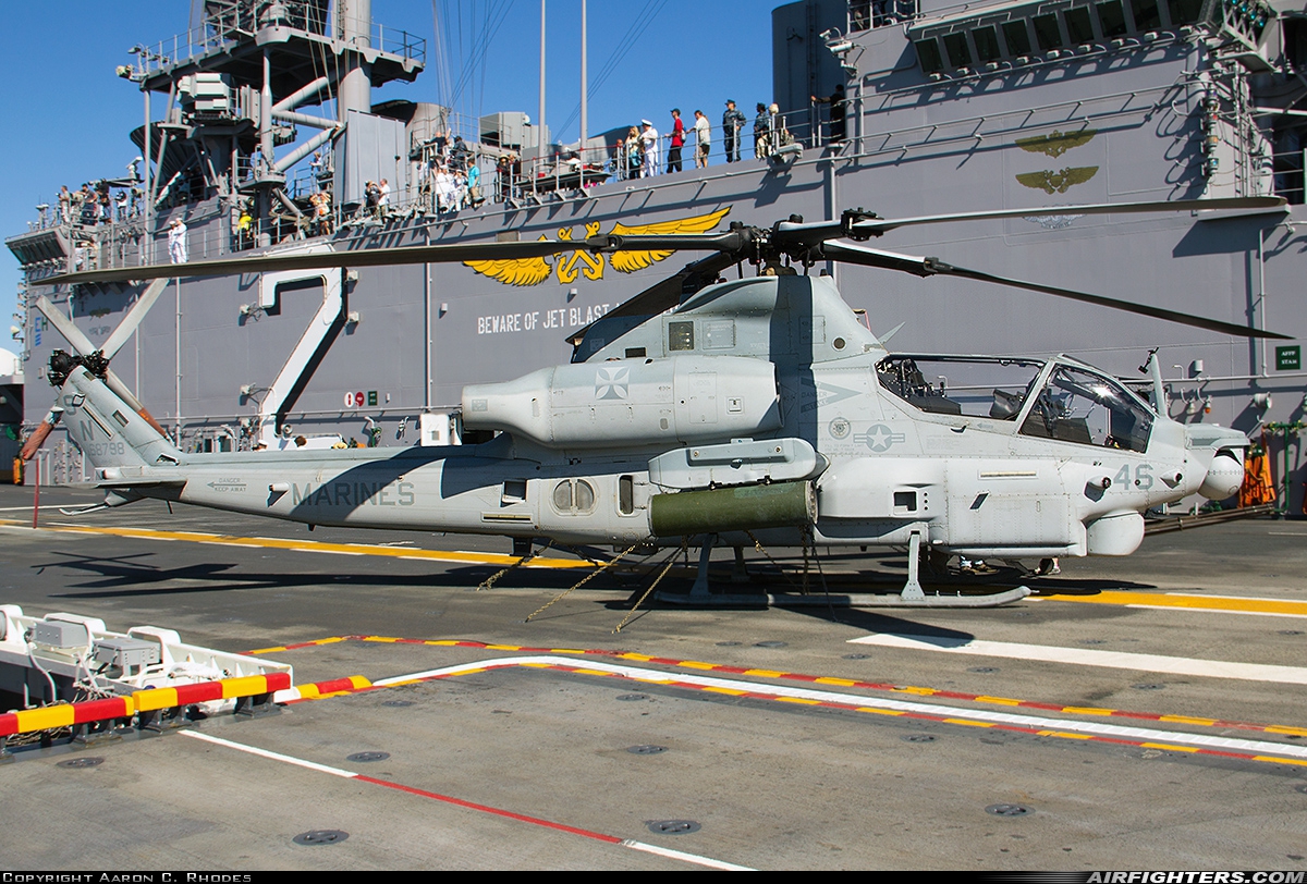 USA - Marines Bell AH-1Z Viper 168798 at Off-Airport - Seattle, USA