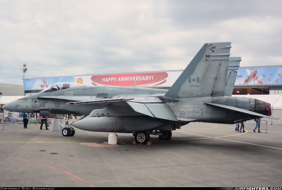 Canada - Air Force McDonnell Douglas CF-188A Hornet (CF-18A) 188788 at Payerne (LSMP), Switzerland