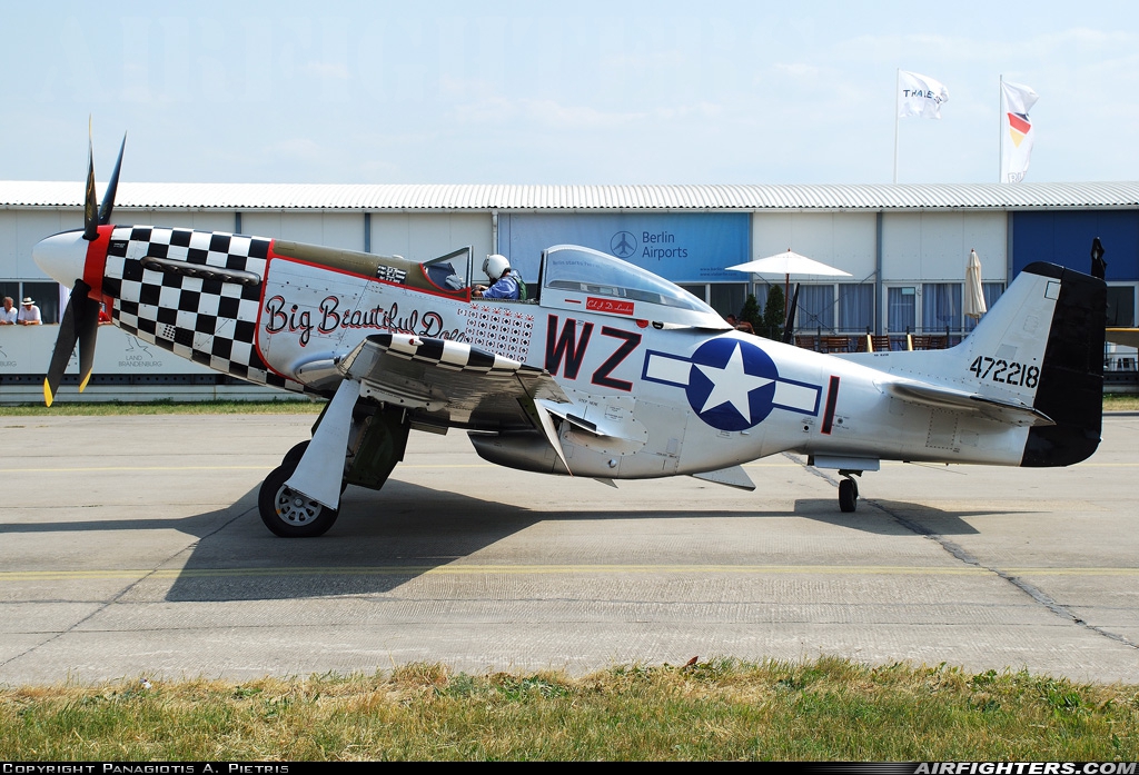 Private - Historic Aircraft Collection North American P-51D Mustang G-HAEC at Berlin - Schonefeld (SXF / EDDB), Germany
